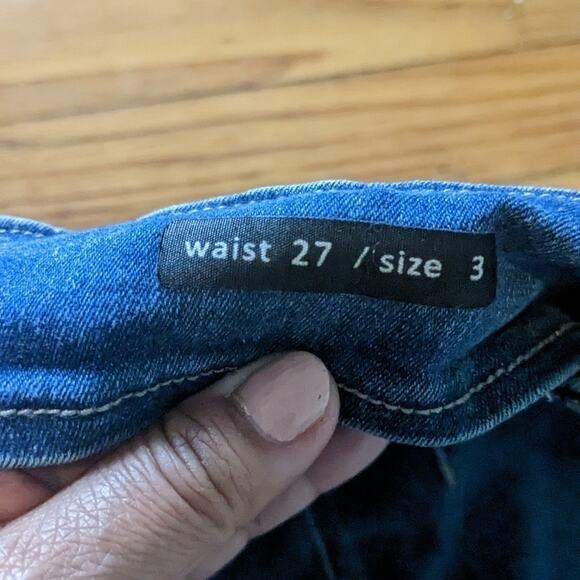 Black Label Cestto Flared Jeans Sz 3 - Picture 2 of 8